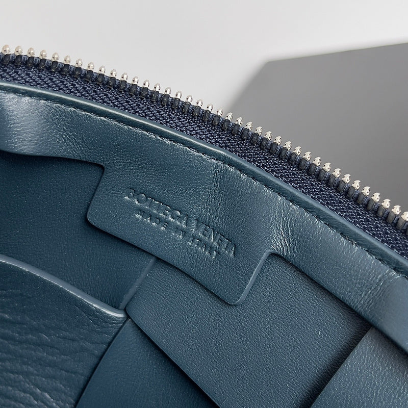 Polished Vegan Leather Handbag - Refined Silhouette | Women's Fashion Handbag #1598 - alternate angle view (image 8) of designer-inspired handbag