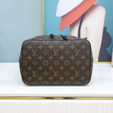 Front view of classic refined women's handbag – women's statement bag