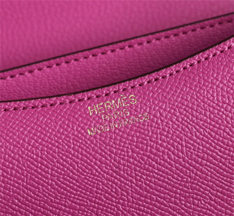 Close-up detail of polished bag design