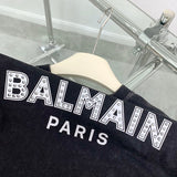 Balmain luxury designer clothing detail shot