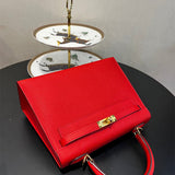 Interior view of elegant premium bag
