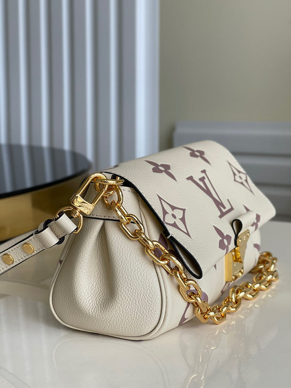 Back view of premium refined women's handbag – women's luxury handbag