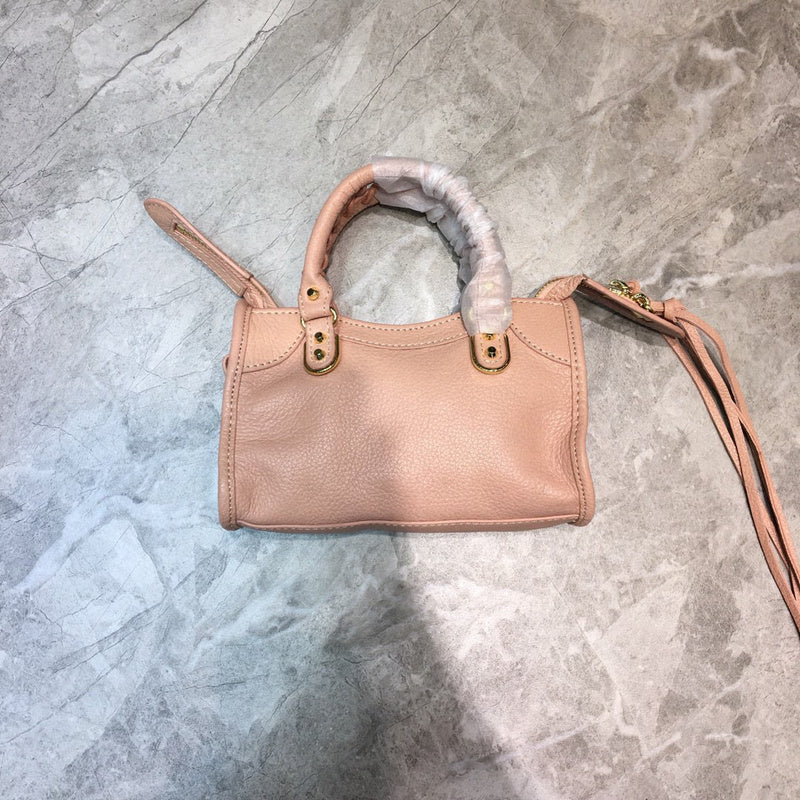 Statement Vegan Leather Handbag - Refined Silhouette | Women's Everyday Carry Handbag #700 - hardware and detail close-up (image 5) of designer-inspired handbag