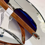 Side view of Cartier unisex sunglasses