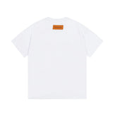 Side profile of Louis Vuitton cotton t-shirt with contemporary cut