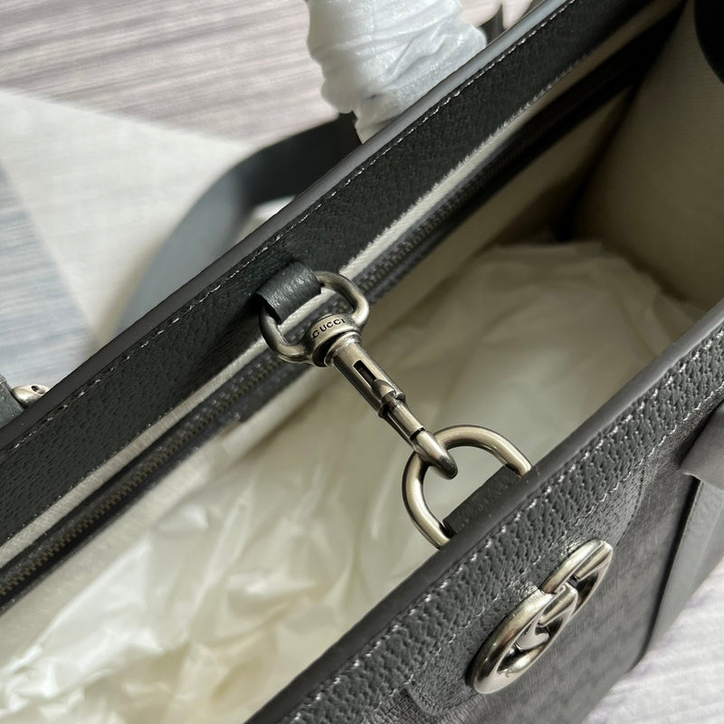Interior view of sleek classic women's handbag – women's designer-style accessory