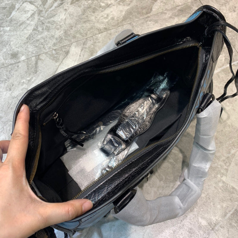 Polished Premium PU Leather Handbag - Chic Everyday Appeal | Women's Designer-Inspired Purse #971 - interior view (image 6) of designer-inspired handbag