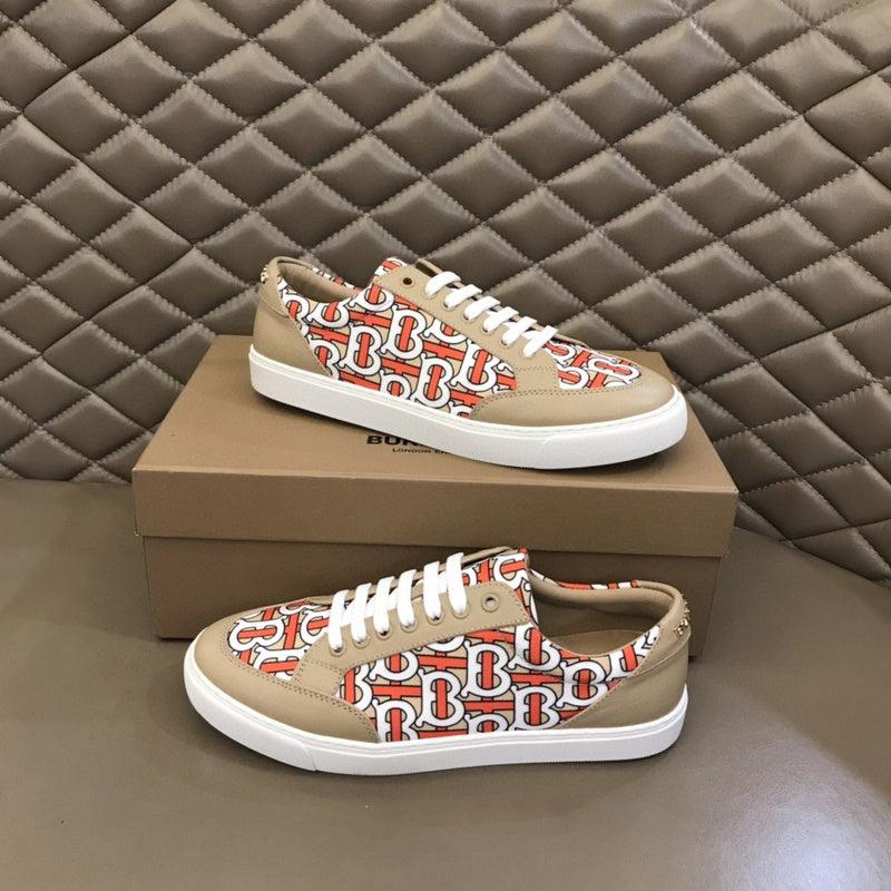 Burberry Camel Slip-On Sneakers - Lifestyle Styling Shot