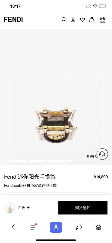 Ziva's Charm handbag – full view (18cm*13cm*6.5cm)