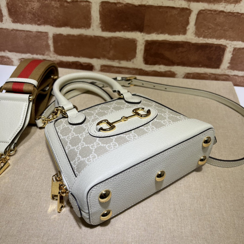 Side profile of everyday-luxe structured women's handbag – women's luxury handbag