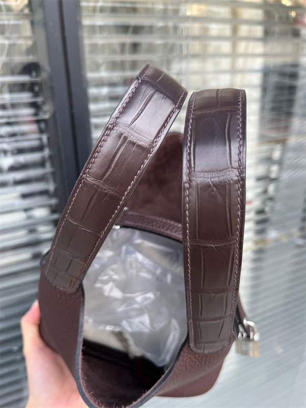 Tailored handbag styled for everyday wear