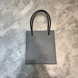 Chic Premium PU Leather Handbag - Modern Structured Build | Women's Everyday Carry Handbag #913 - back view (image 4) of designer-inspired handbag