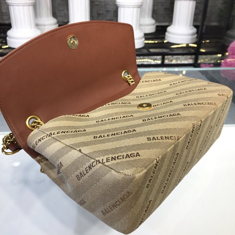 Contemporary Vegan Leather Handbag - Signature Hardware Accents | Women's Luxury Handbag #835 - styled full view (image 7) of designer-inspired handbag