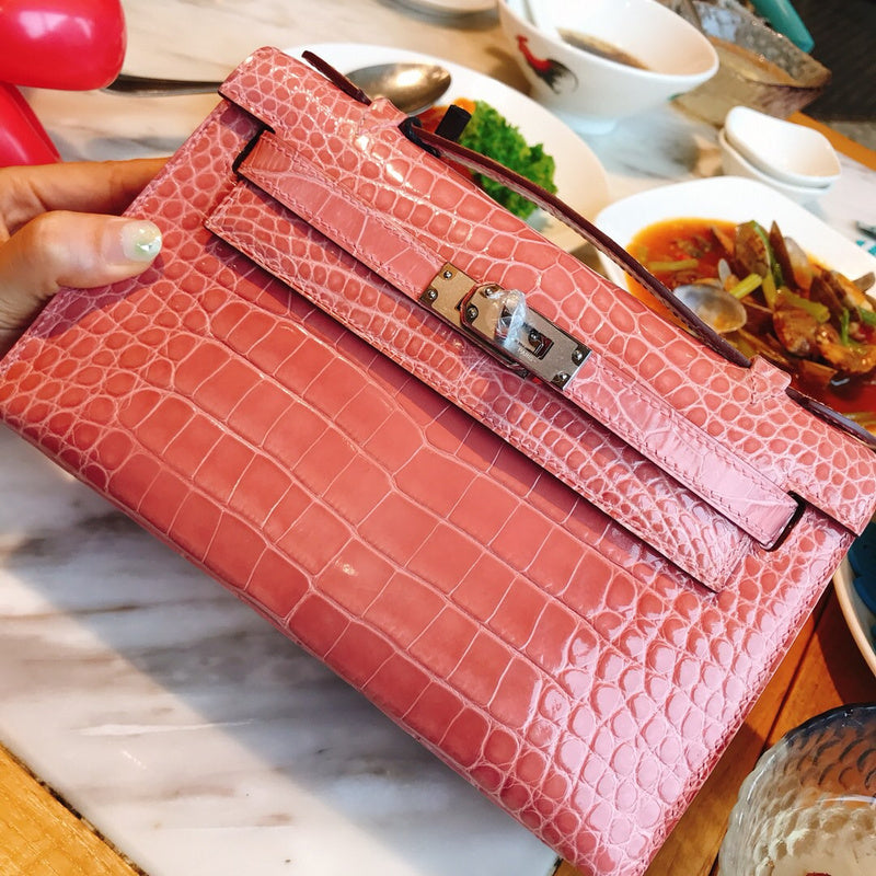 Classic bag shown from front angle