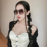 Front view of Louis Vuitton unisex sunglasses