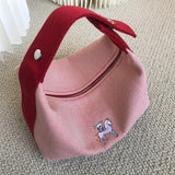  Sleek top-handle bag front view 13