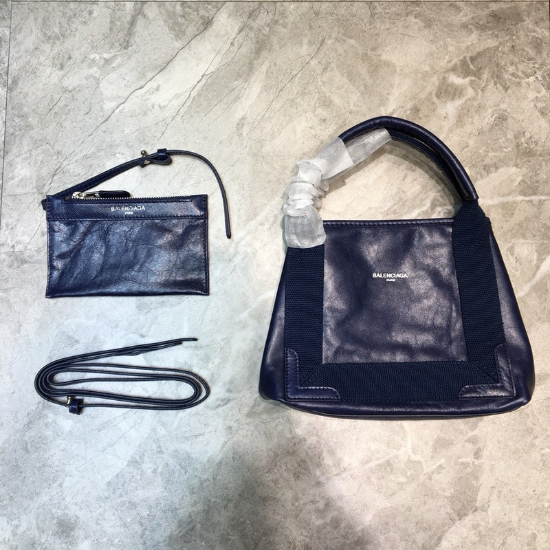Polished Vegan Leather Handbag - Polished Finish | Women's Premium Handbag #777 - front view (image 1) of designer-inspired handbag