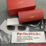 Front view of Cartier unisex sunglasses