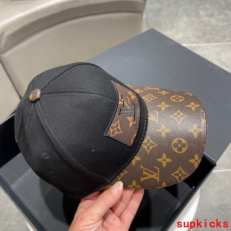 Side view of Louis Vuitton unisex cap