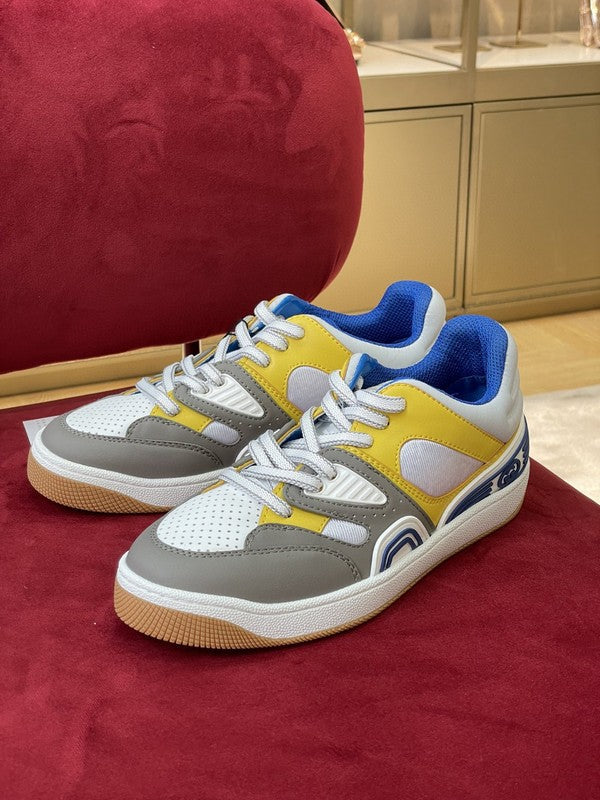 Gucci bold contrast luxury sneakers view 8 sleek tonal finish