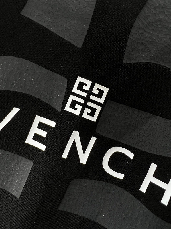 Flat lay presentation of Givenchy luxury clothing with everyday silhouette