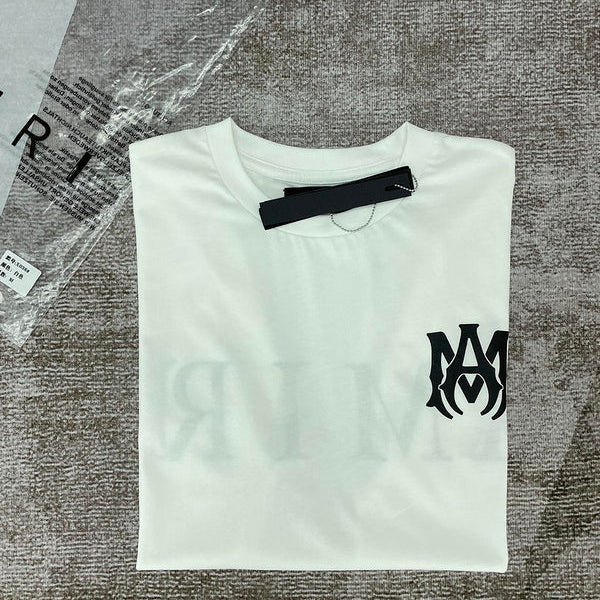 Close-up of Amiri t-shirt craftsmanship