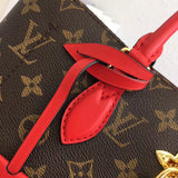 Handle and strap detail of refined modern women's handbag – women's premium purse