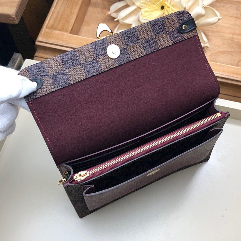 Back view of everyday-luxe sleek women's handbag – women's designer-style accessory
