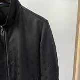 Full styled look of Louis Vuitton luxury clothing with label-forward styling
