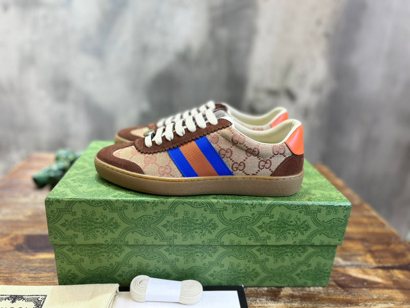 Gucci two-tone luxury sneakers view 7 streetwear statement look