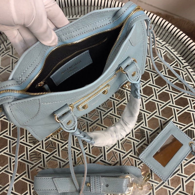 Interior view of structured everyday-luxe women's handbag – women's designer-style accessory