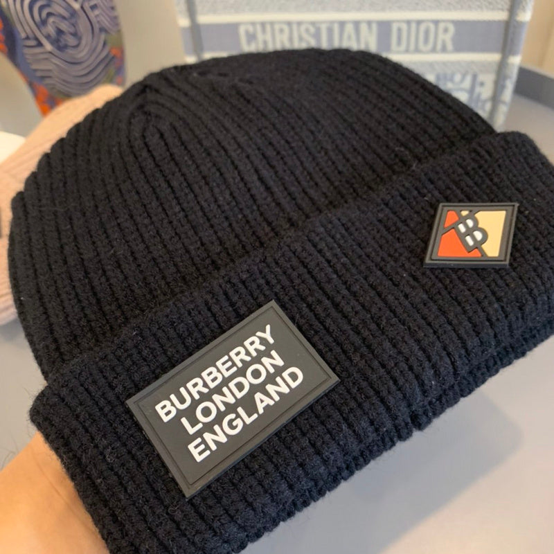 Side view of Burberry unisex cap