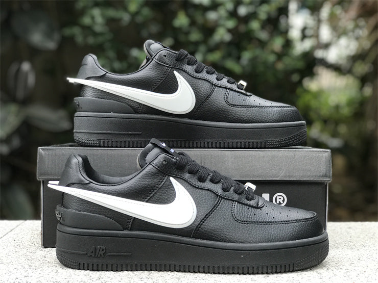 Nike fresh white-and-black luxury sneakers view 17 signature lace-up style