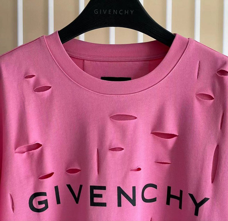 Close-up of Givenchy designer clothing craftsmanship