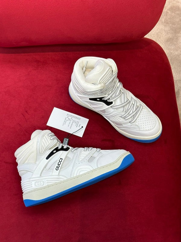 Gucci muted earth tones luxury sneakers view 7 low-top design