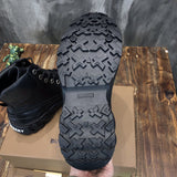 Polished Vegan Leather Shoes - Smooth Faux-Leather Finish | Women's Statement Footwear #1284 - side angle view (image 2) of designer-inspired shoes
