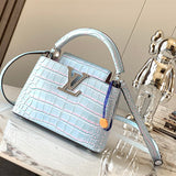  elegant satchel detail view showing craftsmanship