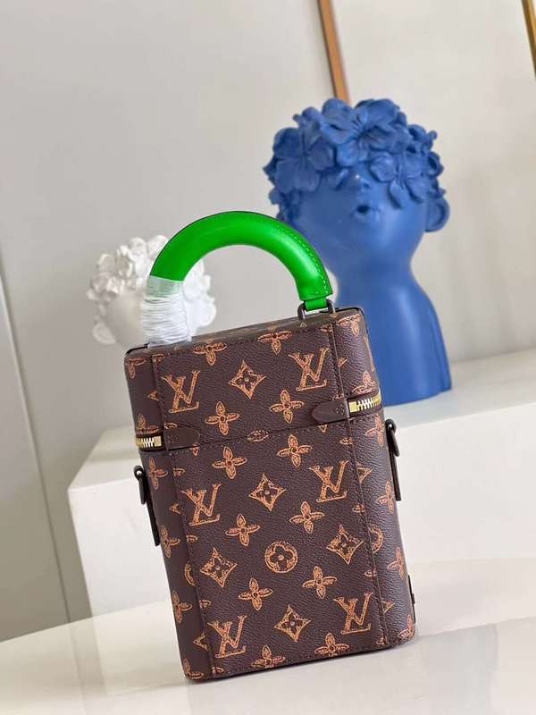 Back view of polished chic women's handbag – women's designer-style accessory