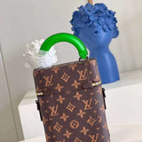 Back view of polished chic women's handbag – women's designer-style accessory
