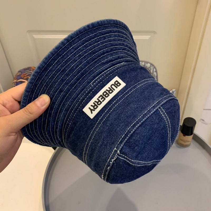 Front view of Burberry unisex cap