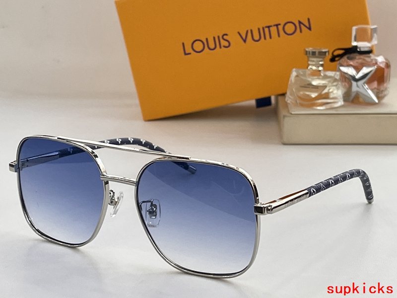Full view of Louis Vuitton unisex sunglasses