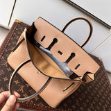  modern shoulder bag detail view showing craftsmanship