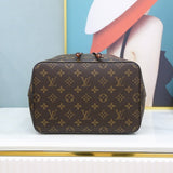 Front view of refined sleek women's handbag – women's luxury accessory
