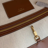Elegant Vegan Leather Handbag - Refined Silhouette | Women's Everyday Carry Handbag #1117 - alternate angle view (image 8) of designer-inspired handbag