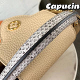 Handle and strap detail of signature chic women's handbag – women's luxury accessory