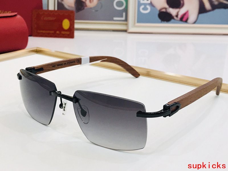 Side view of Cartier unisex sunglasses