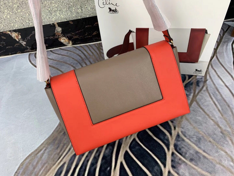 Back view of signature elevated women's handbag – women's premium purse