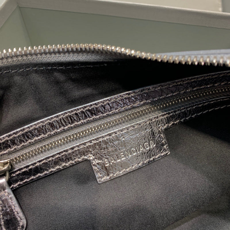 Refined Vegan Leather Handbag - Statement Silhouette | Women's Statement Accessory #369 - alternate angle view (image 8) of designer-inspired handbag