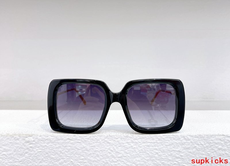 Side view of Louis Vuitton unisex sunglasses
