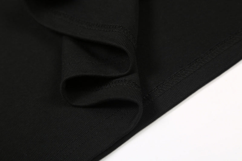 Full styled look of Louis Vuitton cotton t-shirt with tailored silhouette